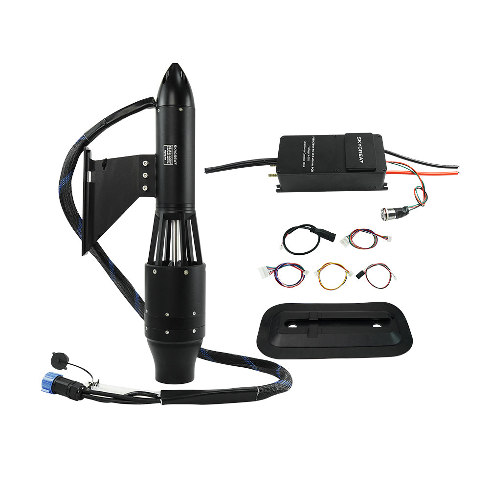 Skycreat E-Jet Pump Thruster 3000 6000W Underwater Thruster For Marine/Underwater Propulsion/Kayaks/Inflatable Boats/Small Watercraft