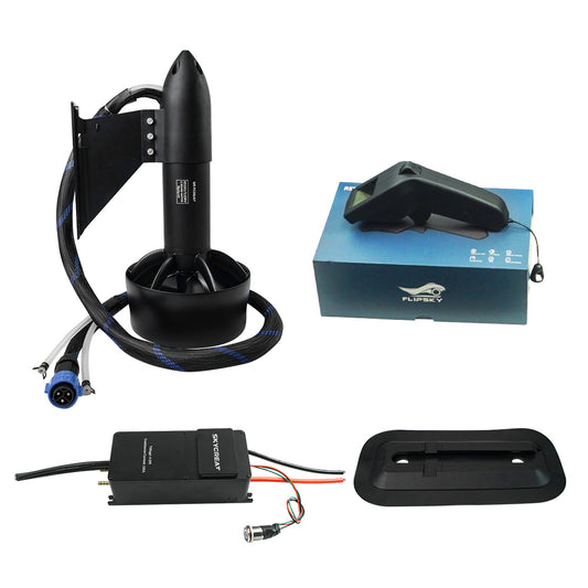 Skycreat Motor 65161(152mm): 6000W Waterproof Underwater Thruster - Electric Boat Thruster for ROV, RC Boat, Jet Boards, Outboard Motors, and Drive Boat Jets