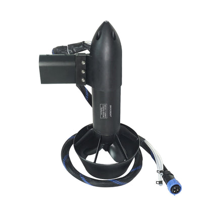 Skycreat 65161 6000W Electric Outboard Motor – High-Thrust Propeller for Inflatable Boats, Brushless Quiet Trolling Motor