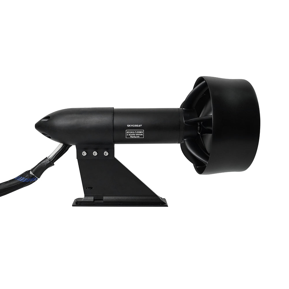 Skycreat Motor 65161(152mm): 6000W Waterproof Underwater Thruster - Electric Boat Thruster for ROV, RC Boat, Jet Boards, Outboard Motors, and Drive Boat Jets