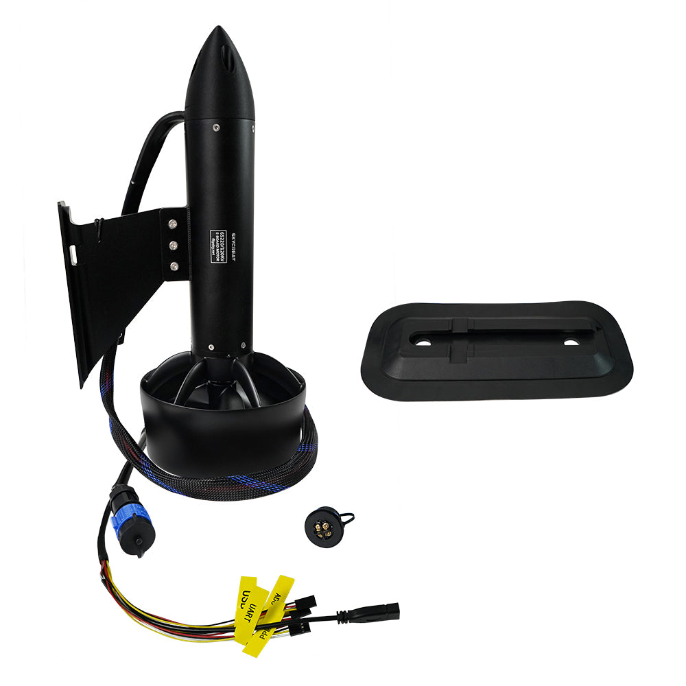 Skycreat  Brushless Motor 65220 Integrated fish-fin Thruster, electric boat thruster for ROV RC Boat /Jet boards /Outboard motor / Drive boat jet