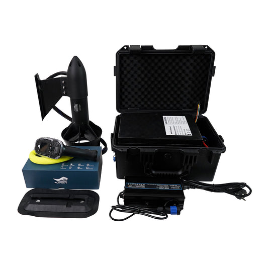 SKYCREAT Brushless Motor 65150 3000W Waterproof Underwater Thruster - Electric Boat Thruster for ROV, RC Boat, Jet Boards, Outboard Motors, and Drive Boats