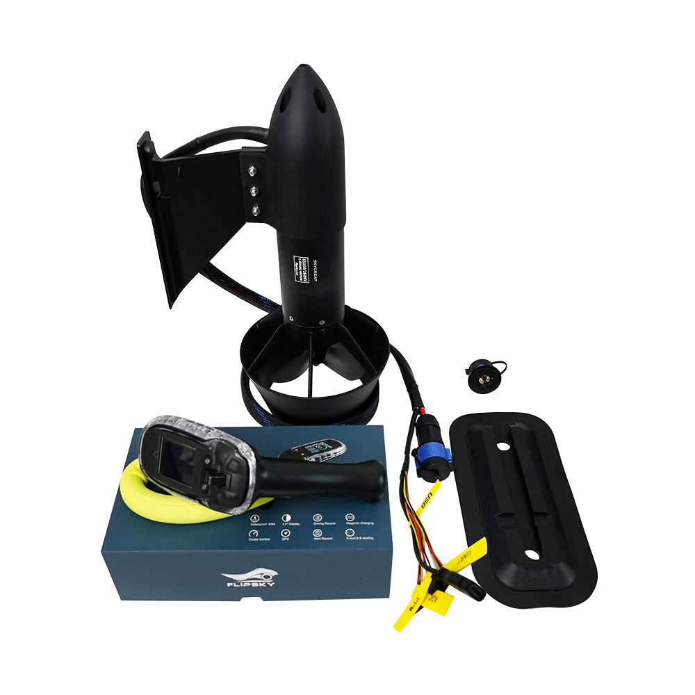 SKYCREAT Brushless Motor 65150 3000W Waterproof Underwater Thruster - Electric Boat Thruster for ROV, RC Boat, Jet Boards, Outboard Motors, and Drive Boats