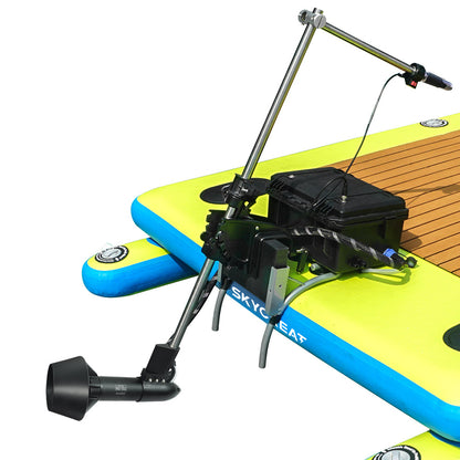 Skycreat 65161 6000W Electric Outboard Motor – High-Thrust Propeller for Inflatable Boats, Brushless Quiet Trolling Motor