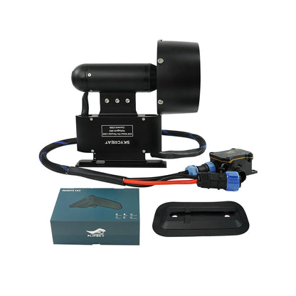 Skycreat  1200 SUP Motor Fin Thruster 1900W Waterproof Underwater Thruster electric boat thruster For Motor Kayak Paddle Surf Board/Jet boards /Outboard motor / Drive boat jet