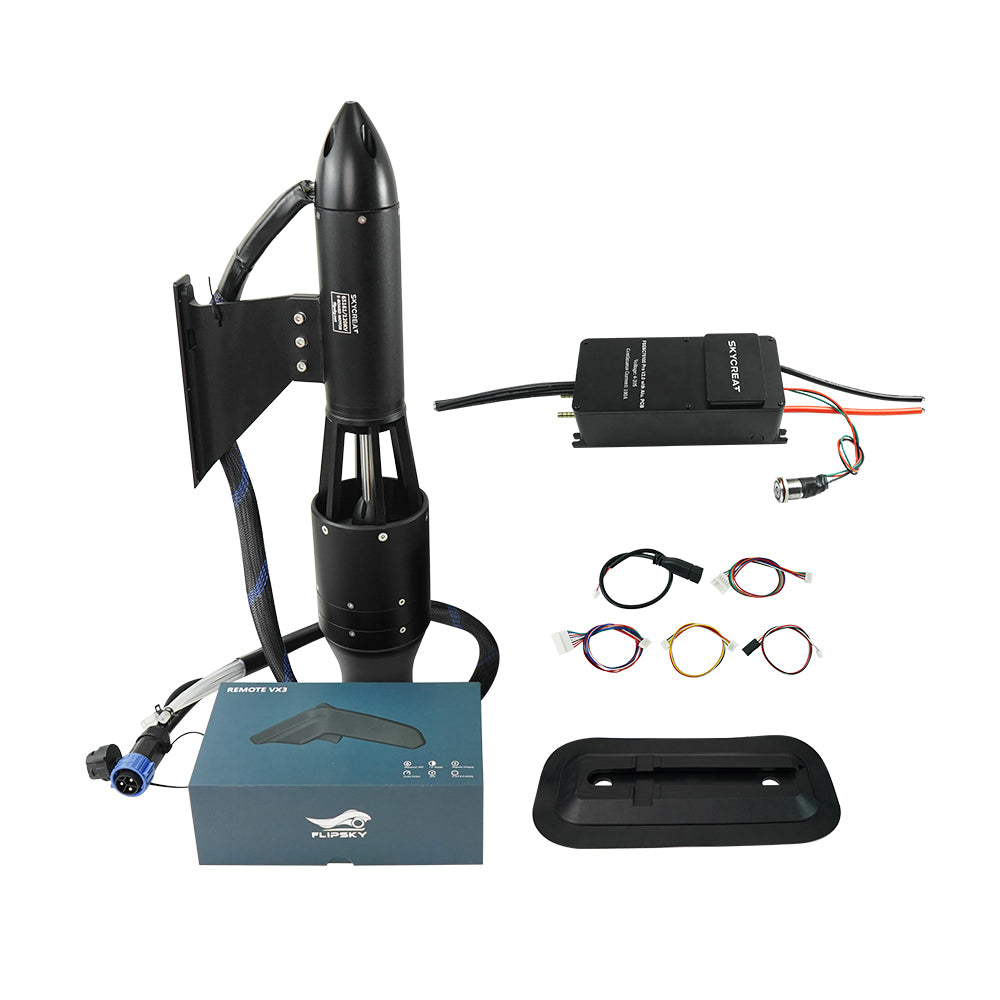 Skycreat E-Jet Pump Thruster 3000 6000W Underwater Thruster For Marine/Underwater Propulsion/Kayaks/Inflatable Boats/Small Watercraft