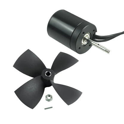 Skycreat 3 Inches 4-blade Propeller | Propeller for Surfing Boat Underwater Thruster | Hydro | Efoil