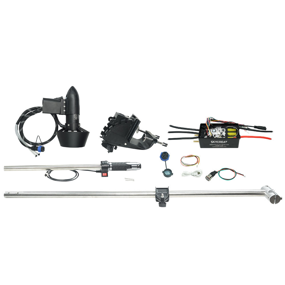 Skycreat 65111 Electric Outboard Motor 3000W – Reliable Thrust for Tenders & Inflatable Boats