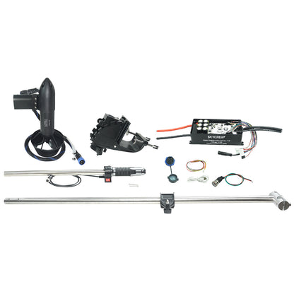 Skycreat 65161 6000W Electric Outboard Motor – High-Thrust Propeller for Inflatable Boats, Brushless Quiet Trolling Motor