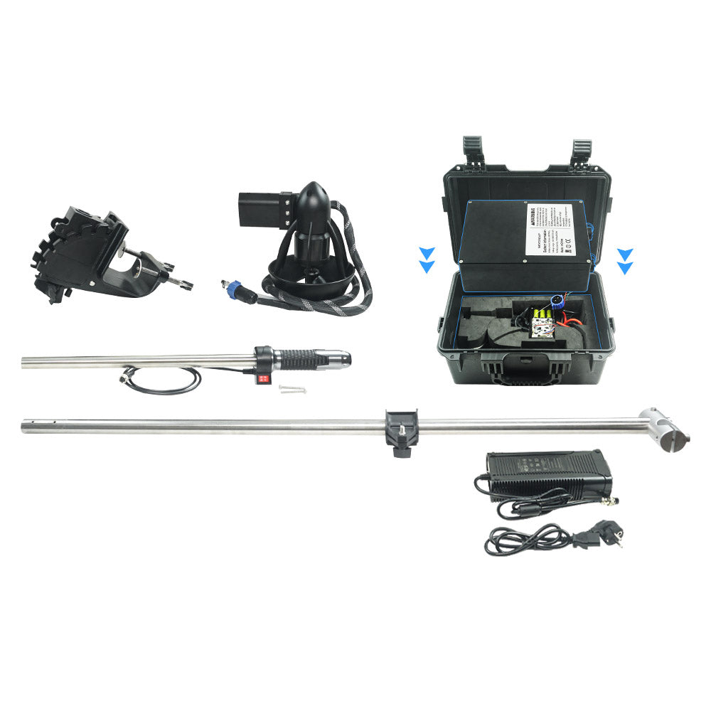Skycreat 7070 4300W Electric Outboard Motor – High-Thrust Propeller for Inflatable Boats