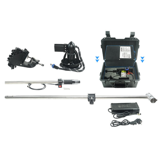 Skycreat 7070 4300W Electric Outboard Motor – High-Thrust Propeller for Inflatable Boats
