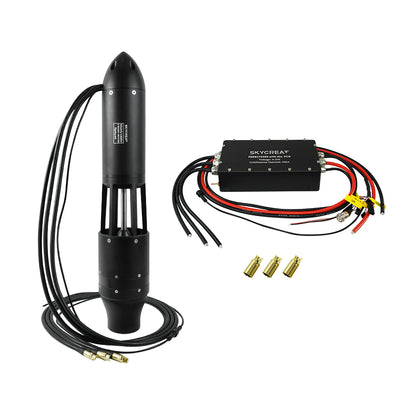 Skycreat E-Jet Pump Thruster 6200 19500W High-Performance Underwater Thruster For Marine/Underwater Propulsion/Kayaks/Inflatable Boats/Small Watercraft/Fishing Boats