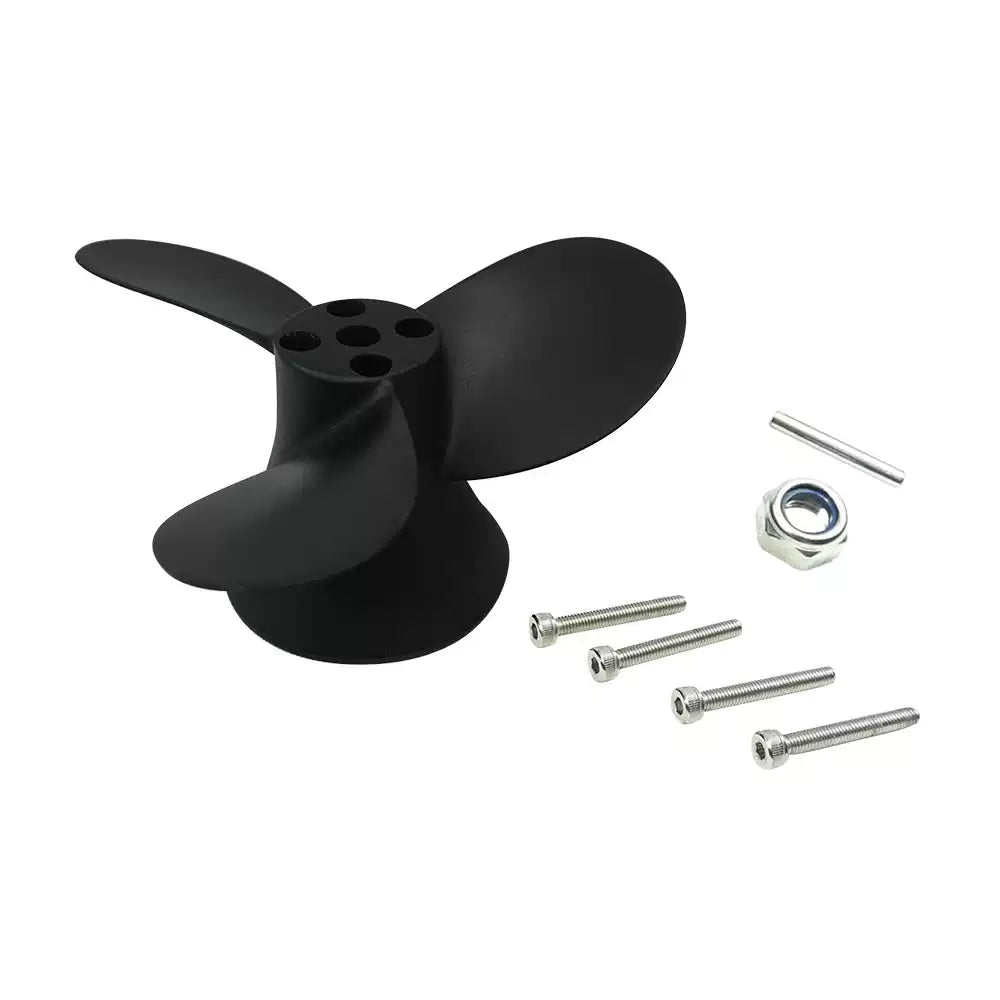 Skycreat 63 Underwater motor&nbsp;with three-blade propeller  ABS remote-controlled boat used for digging holes and fishing net pulling; modified vessel&nbsp;