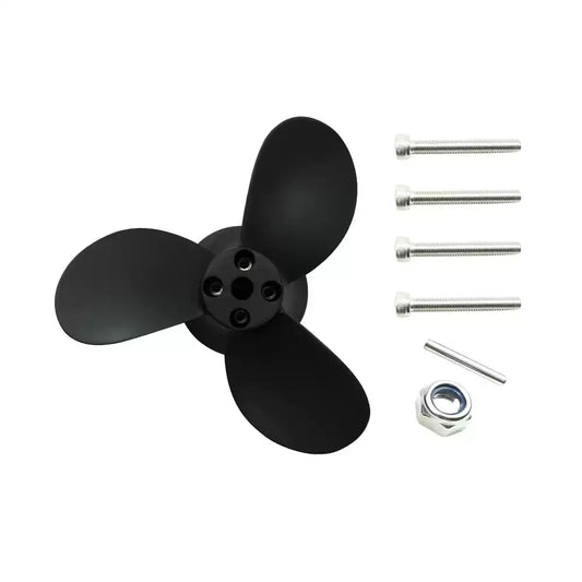 Skycreat 63-blade three-blade propeller,ABS, suitable for underwater motor modifications of remote-controlled boats, bottom-digging boats, and net-towing boats.