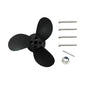 Skycreat 63-blade three-blade propeller,ABS, suitable for underwater motor modifications of remote-controlled boats, bottom-digging boats, and net-towing boats.